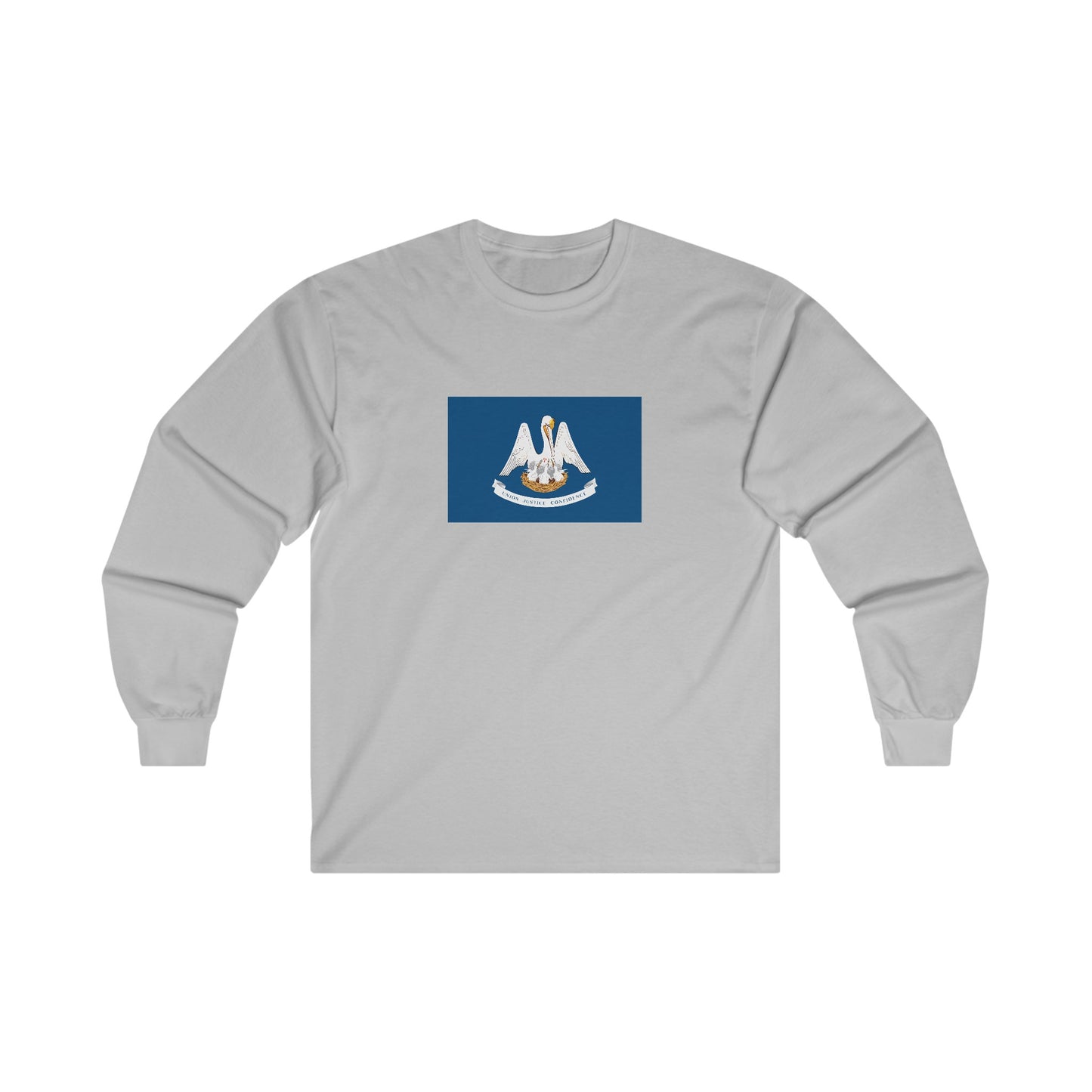 Louisiana Flag Long Sleeve T-Shirt