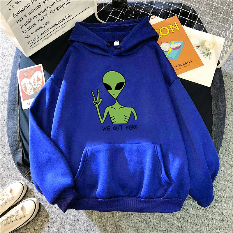 Green Alien Hoodie