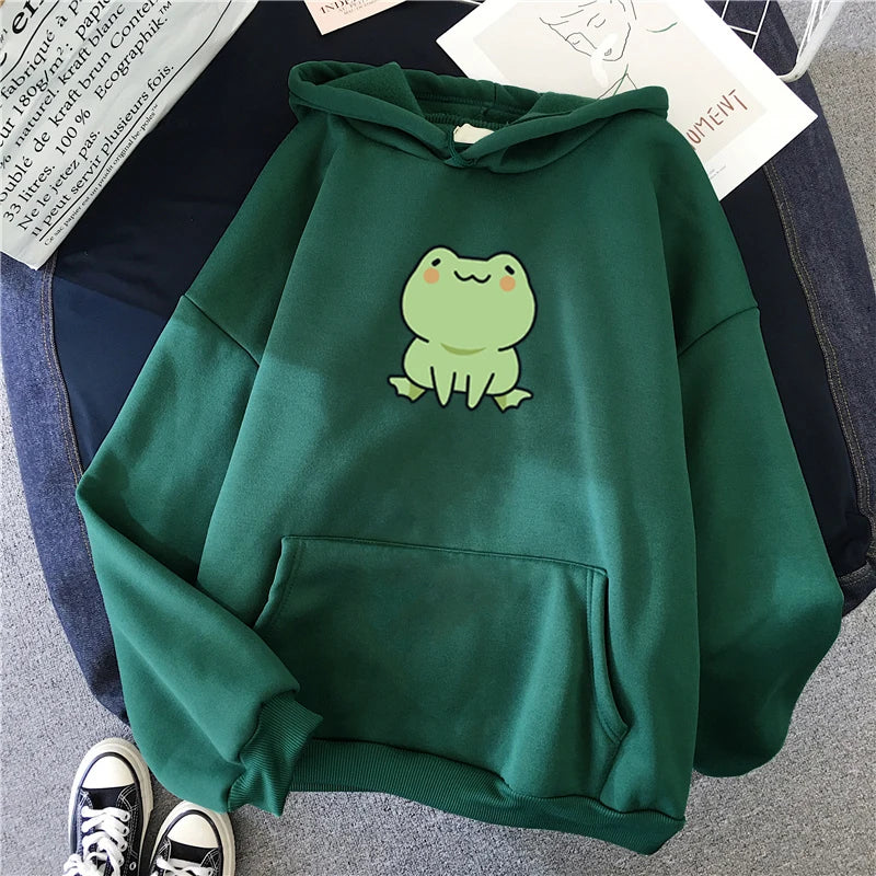 Green Frog Hoodie