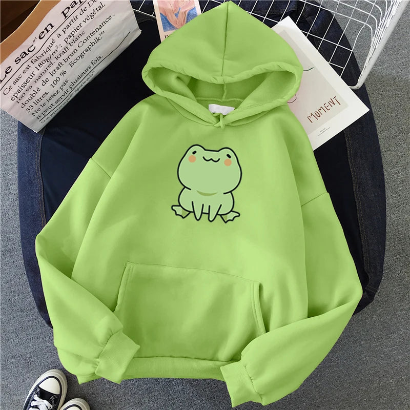 Green Frog Hoodie