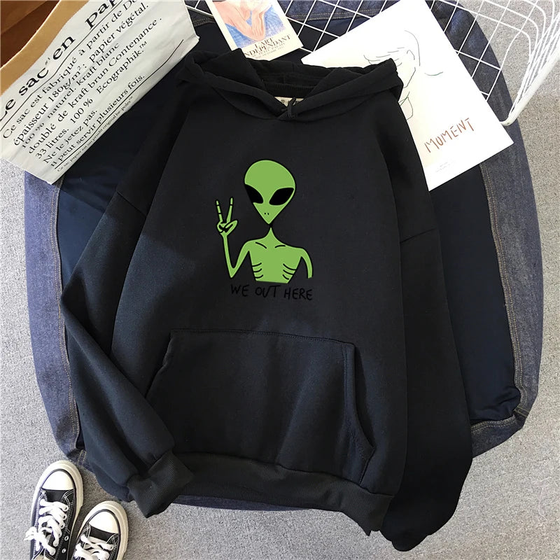 Green Alien Hoodie