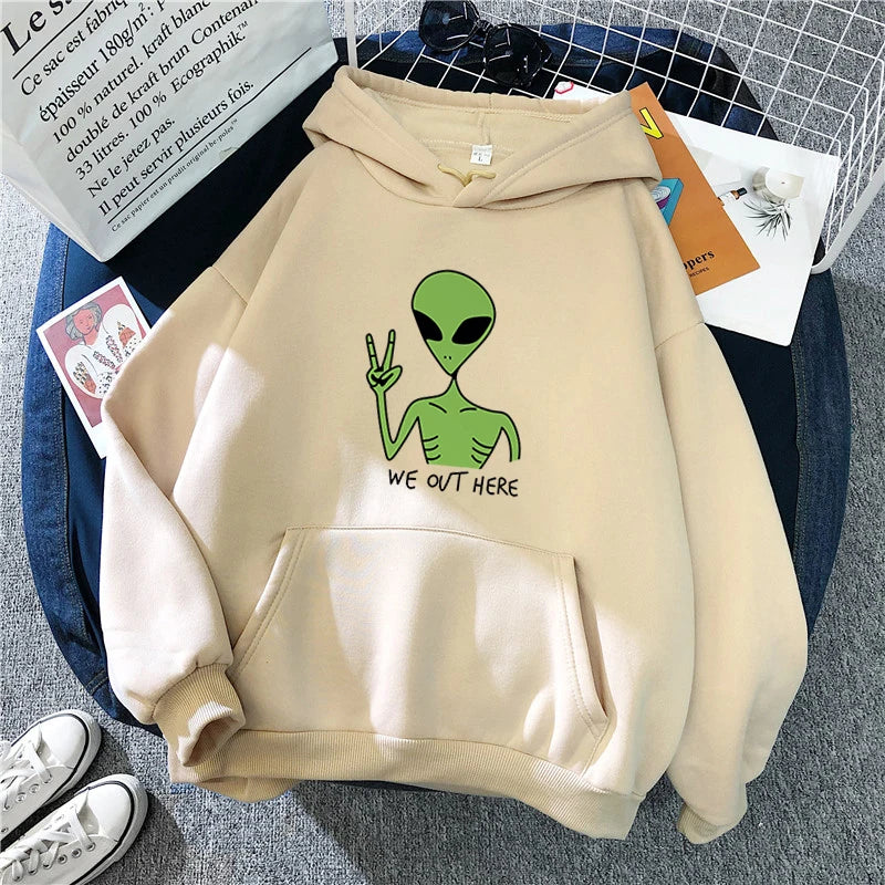 Green Alien Hoodie