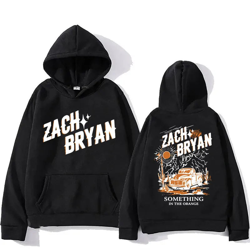 Zach Bryan Something In The Orange Hoodie