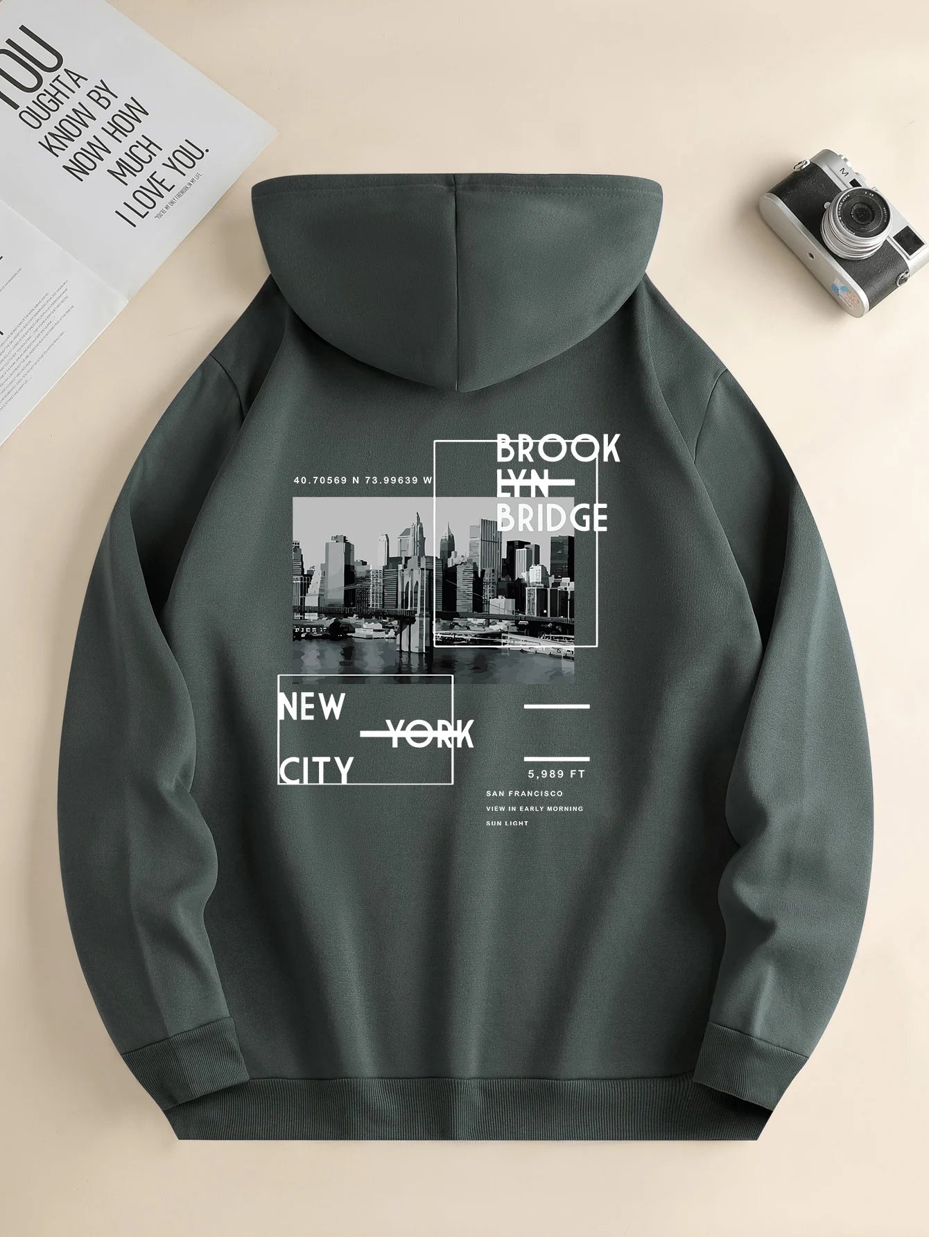 Brooklyn Bridge New York City Hoodie