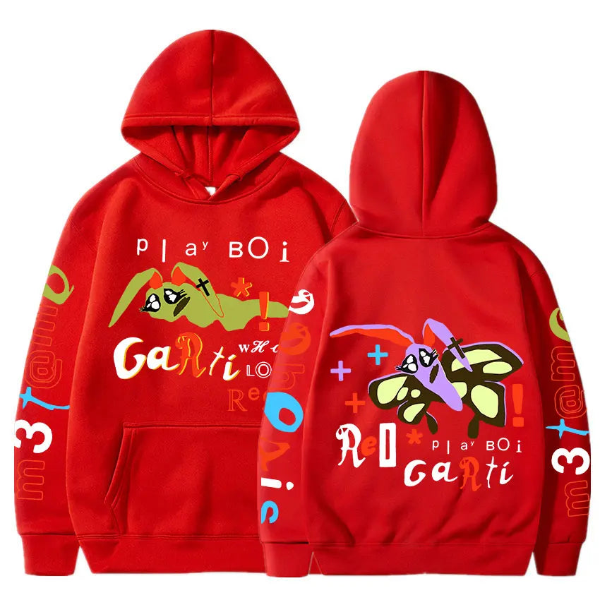 Playboi Carti M3tamorphosis Whole Lotta Red Album Hoodie