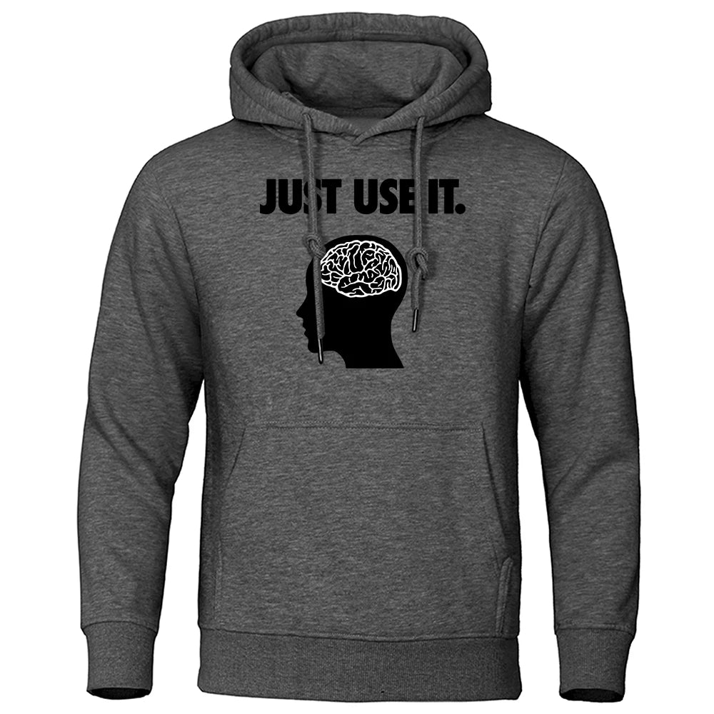 Just Use It - Brain Hoodie