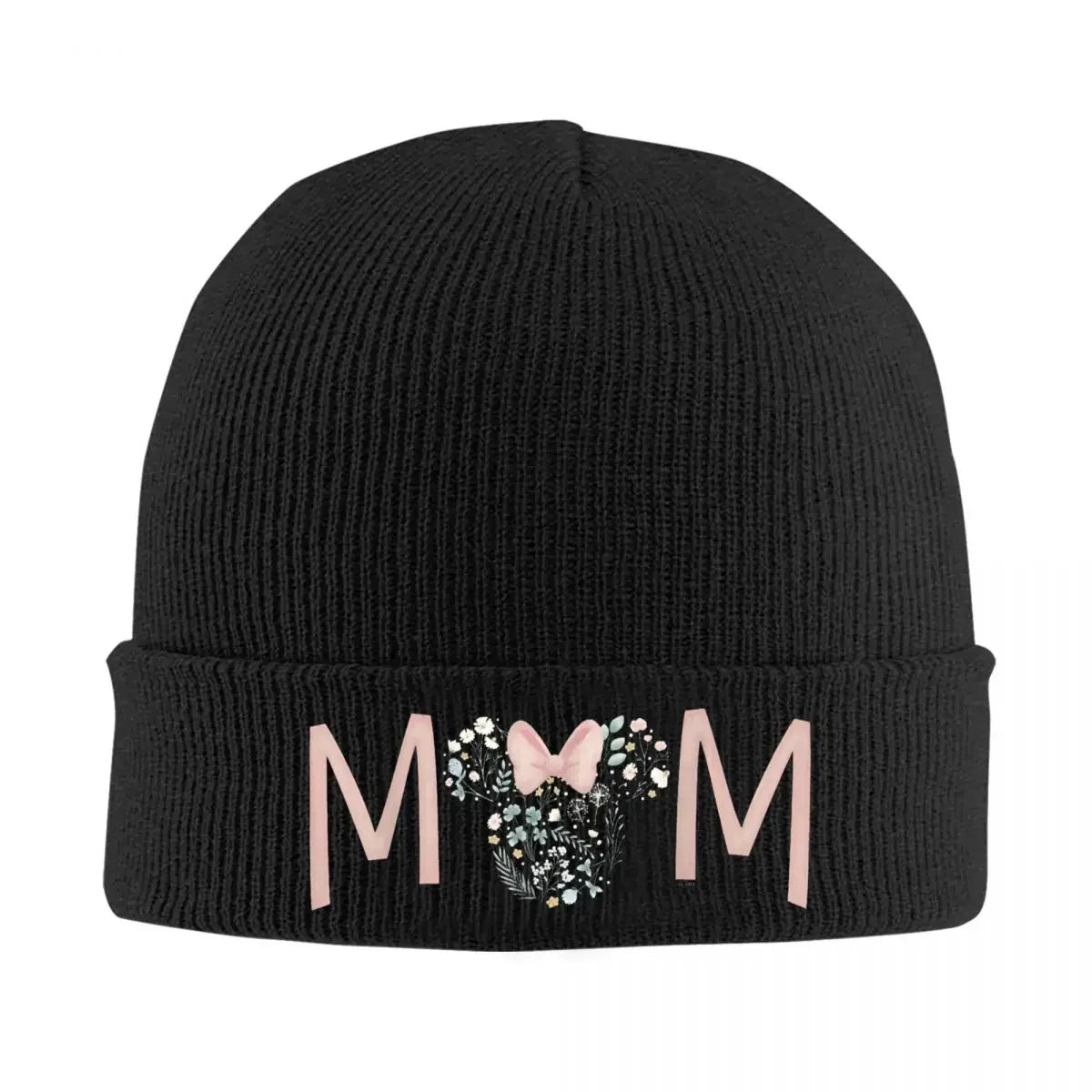 Minnie Mouse Spring Floral Mom Beanie