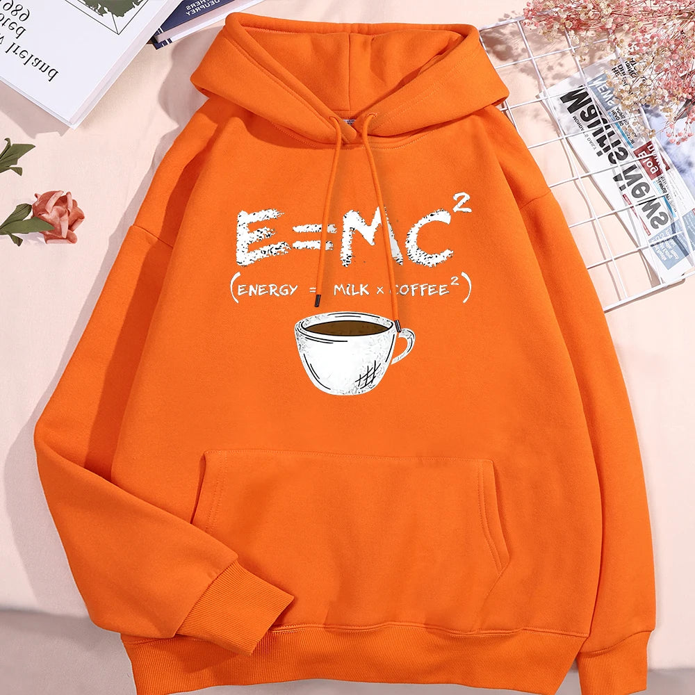 E=MC2 Coffee Formula Hoodie