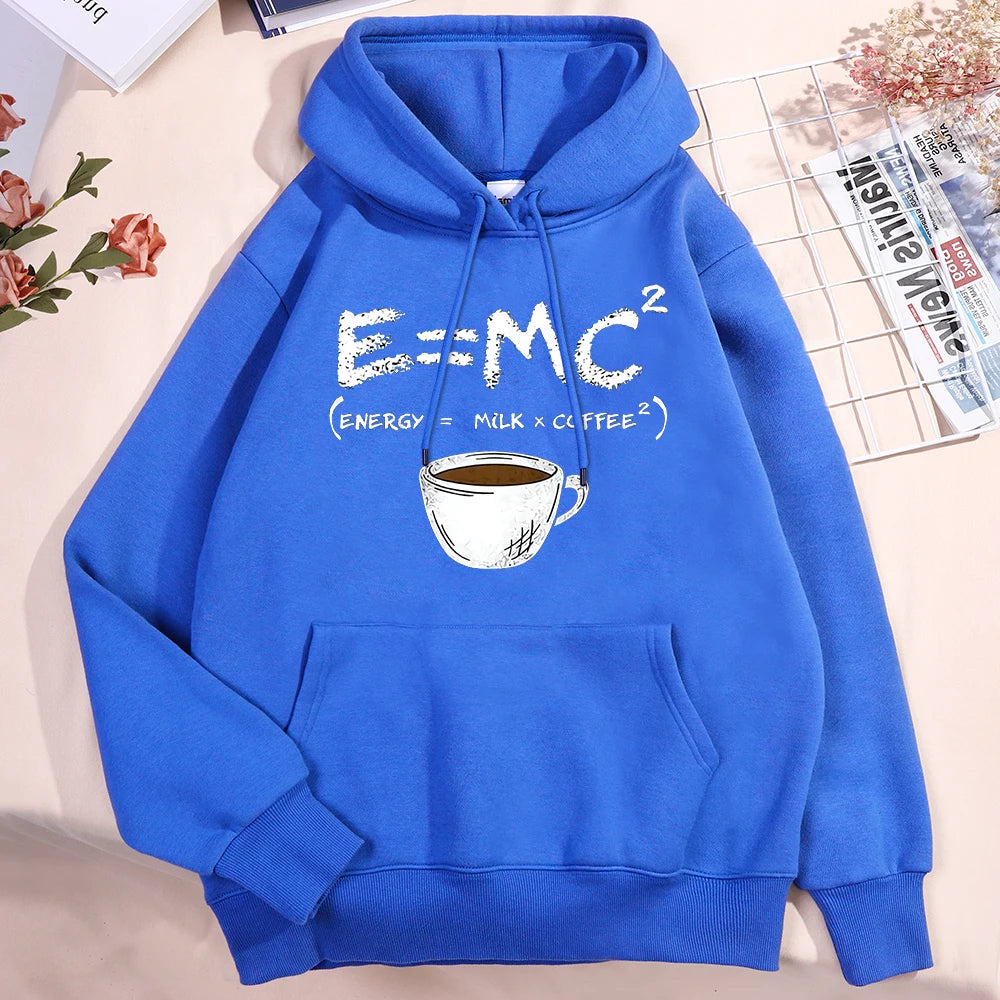 E=MC2 Coffee Formula Hoodie