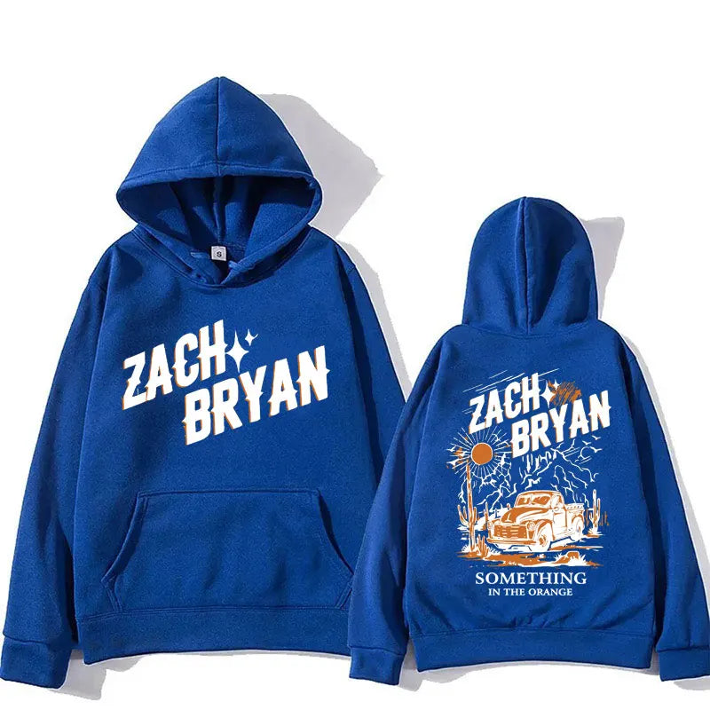 Zach Bryan Something In The Orange Hoodie