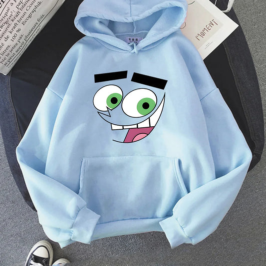 Cartoon Face Hoodie