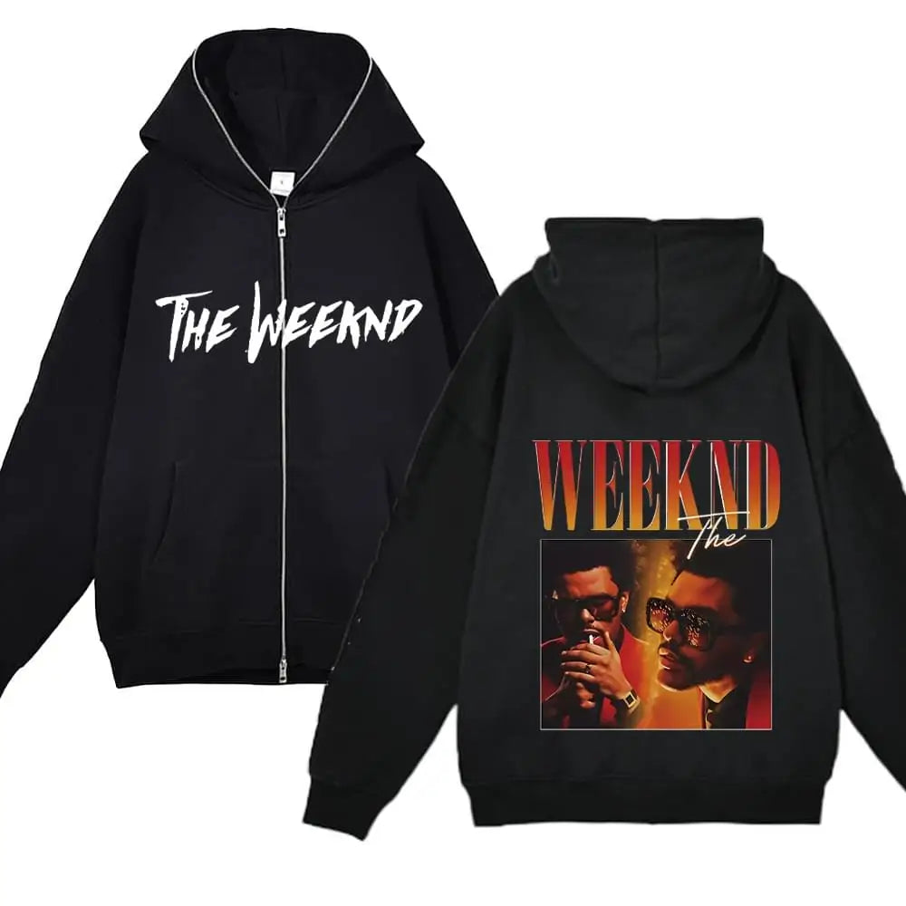 The Weeknd Zip-Up Hoodie