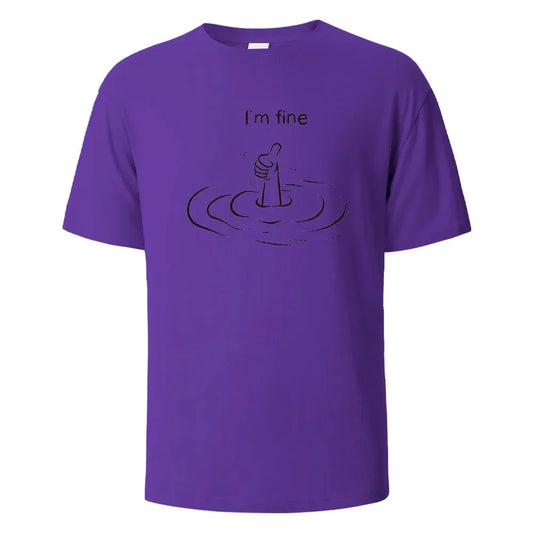 I'm Fine Print T-Shirt