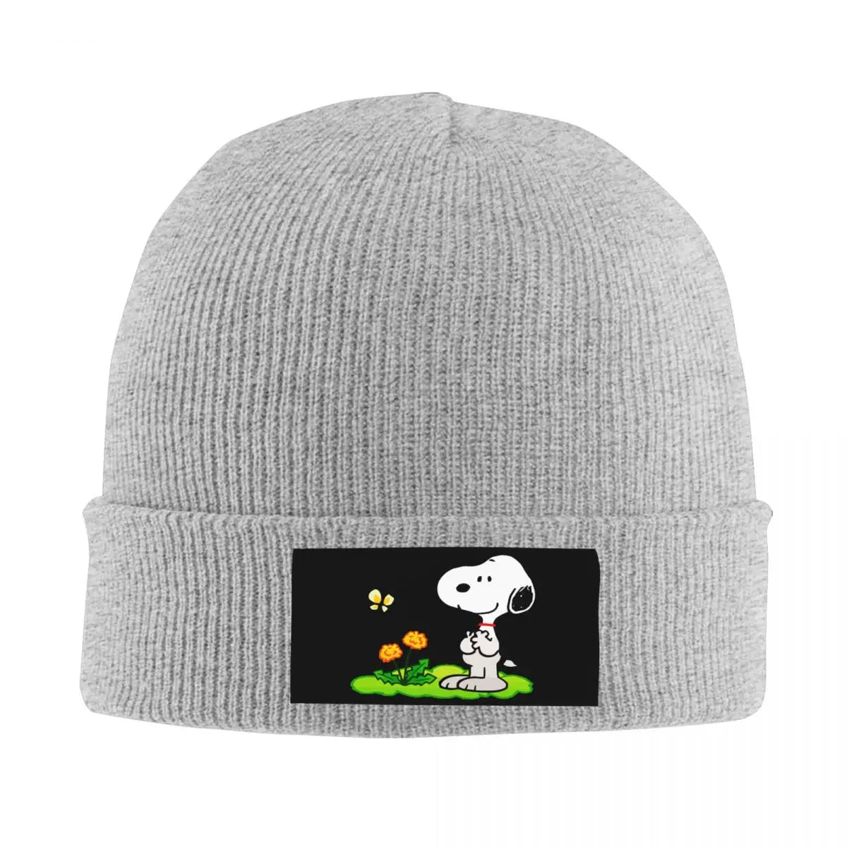 Snoopy Flower Knitted Beanie