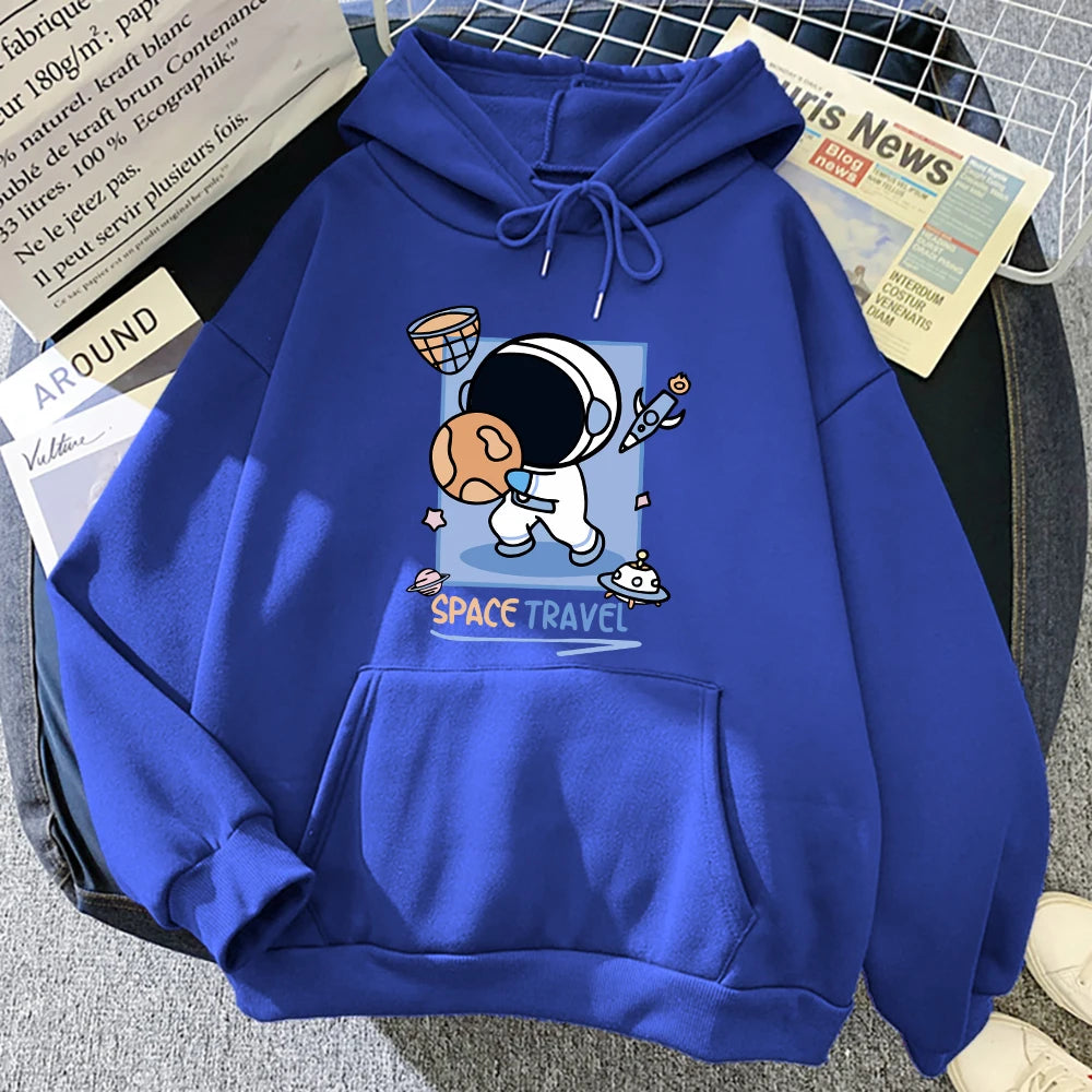 Space Travel Astronaut Hoodie