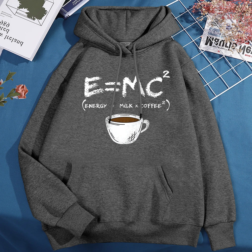 E=MC2 Coffee Formula Hoodie