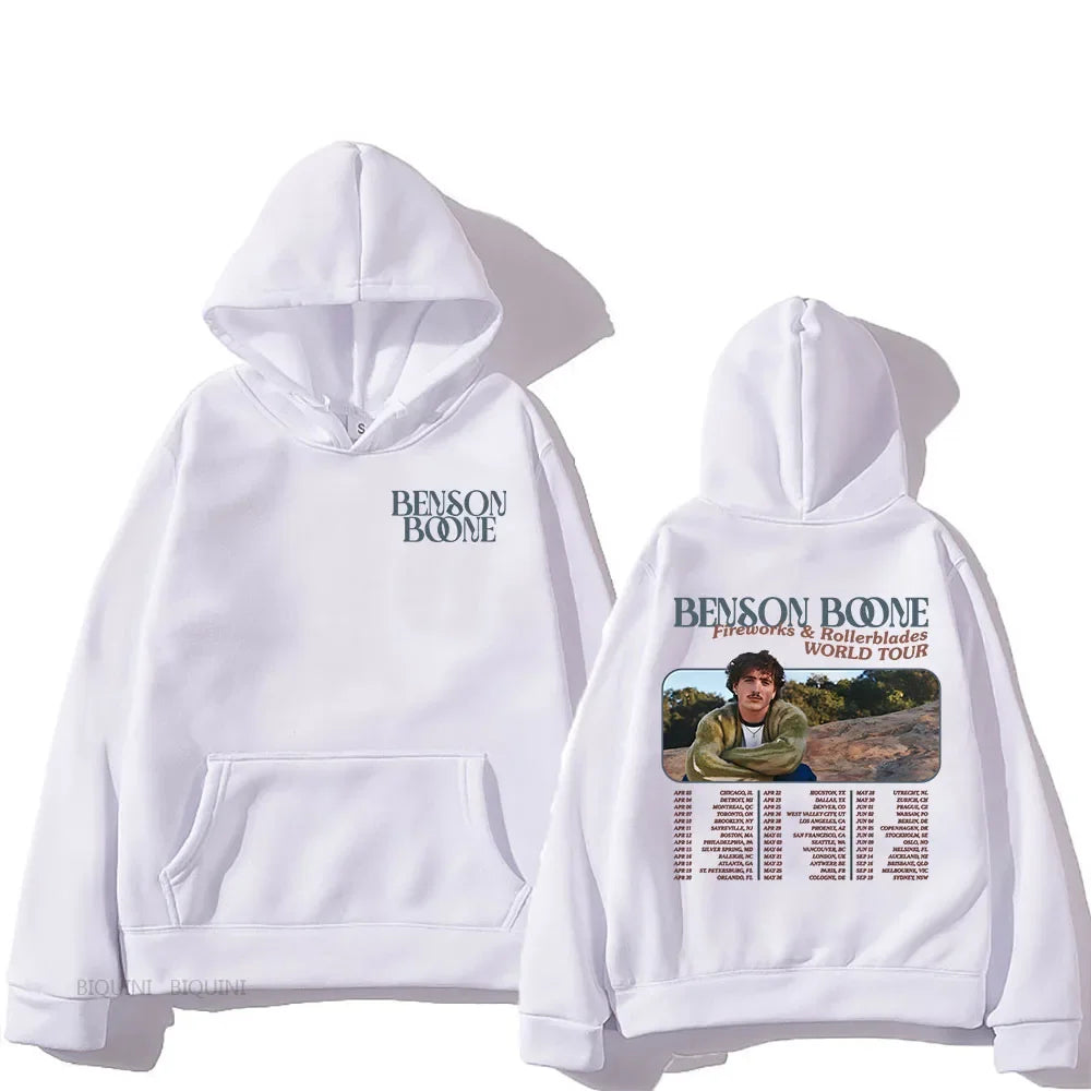 Fireworks & Rollerblades Benson Boone Hoodie