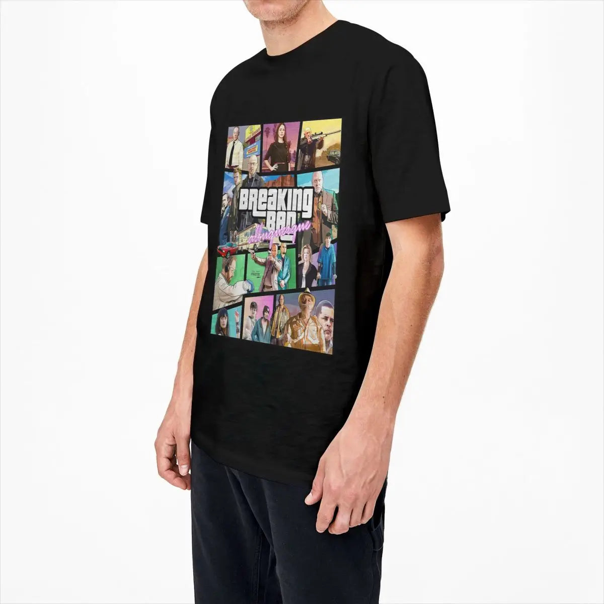 Breaking Bad GTA Collage T-Shirt
