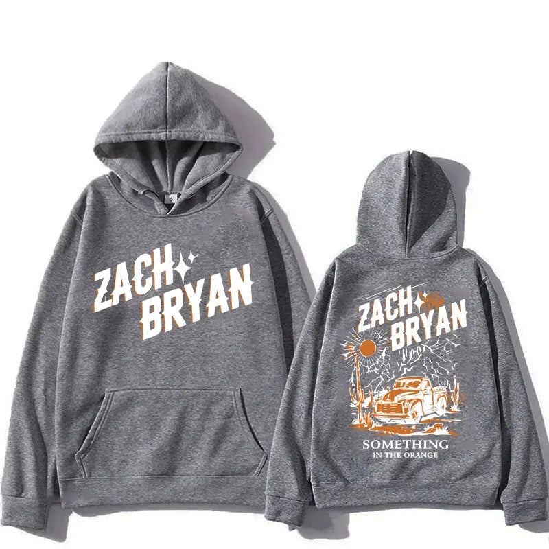 Zach Bryan Something In The Orange Hoodie