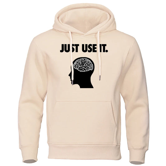 Just Use It - Brain Hoodie