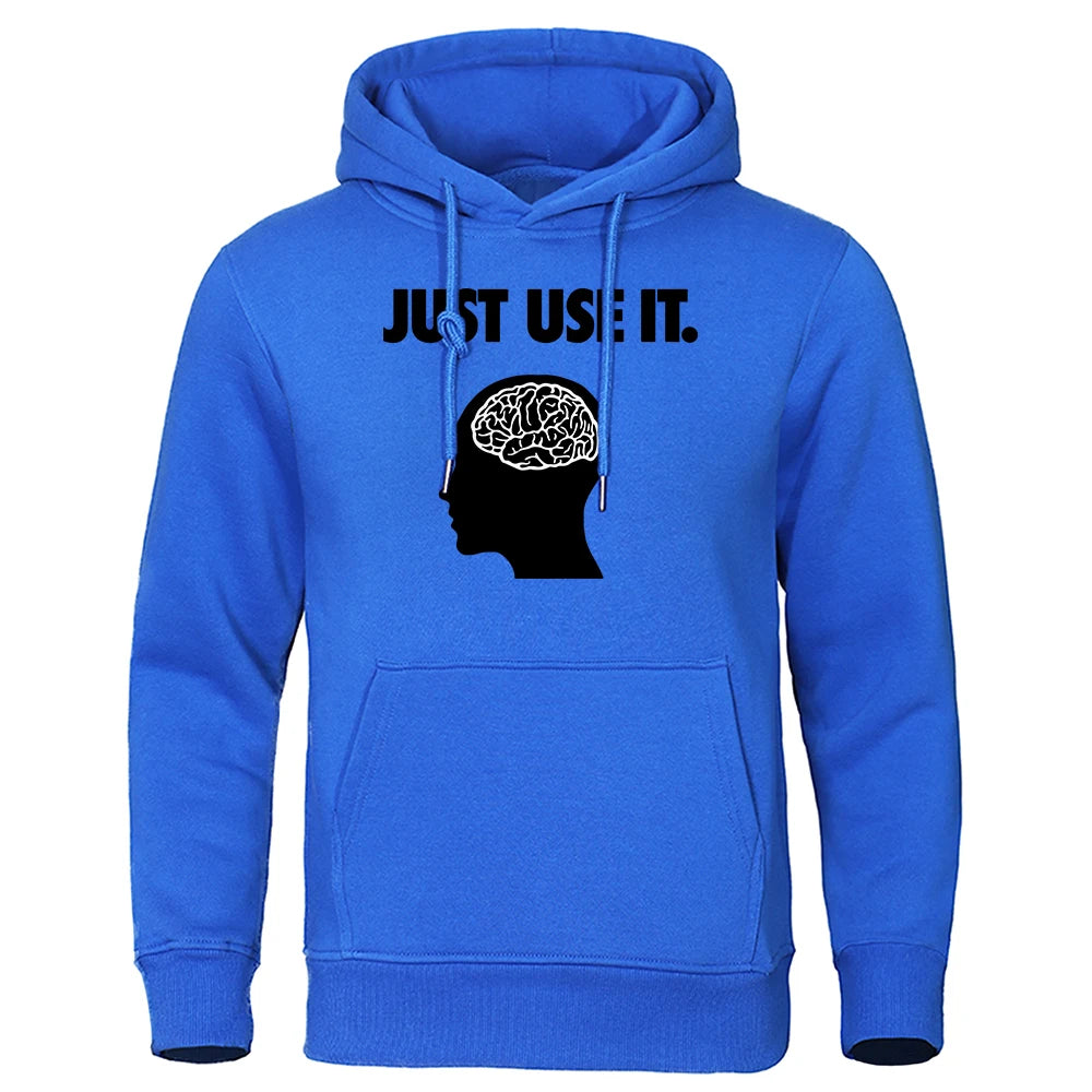 Just Use It - Brain Hoodie