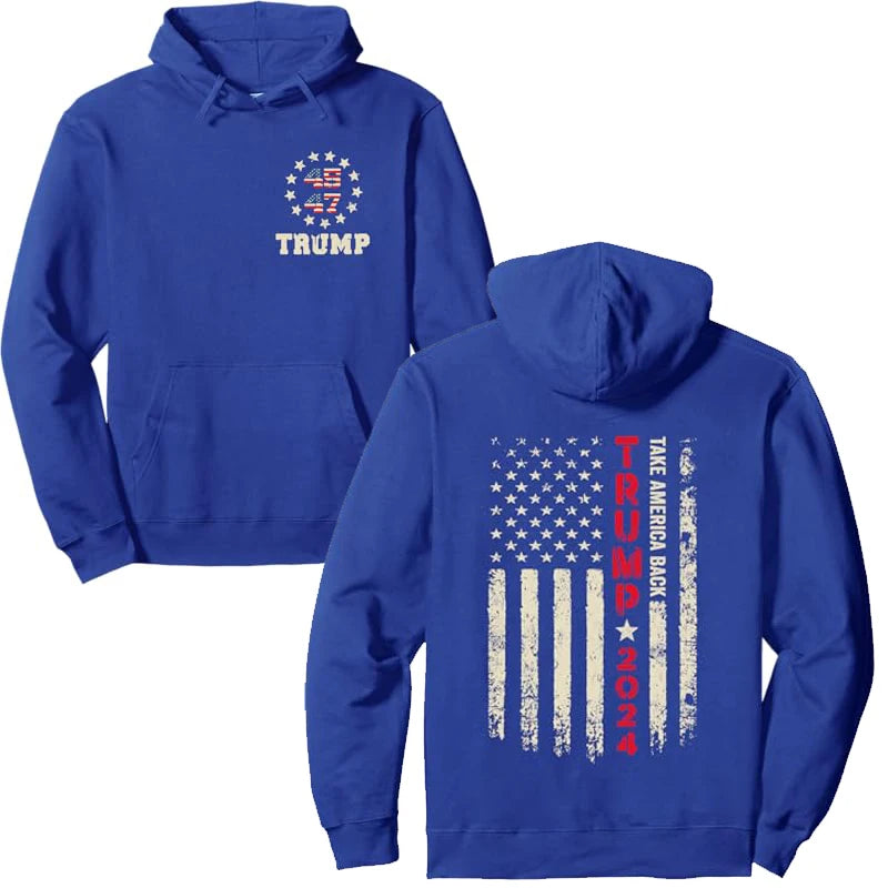 Trump 2024 Take America Back Hoodie