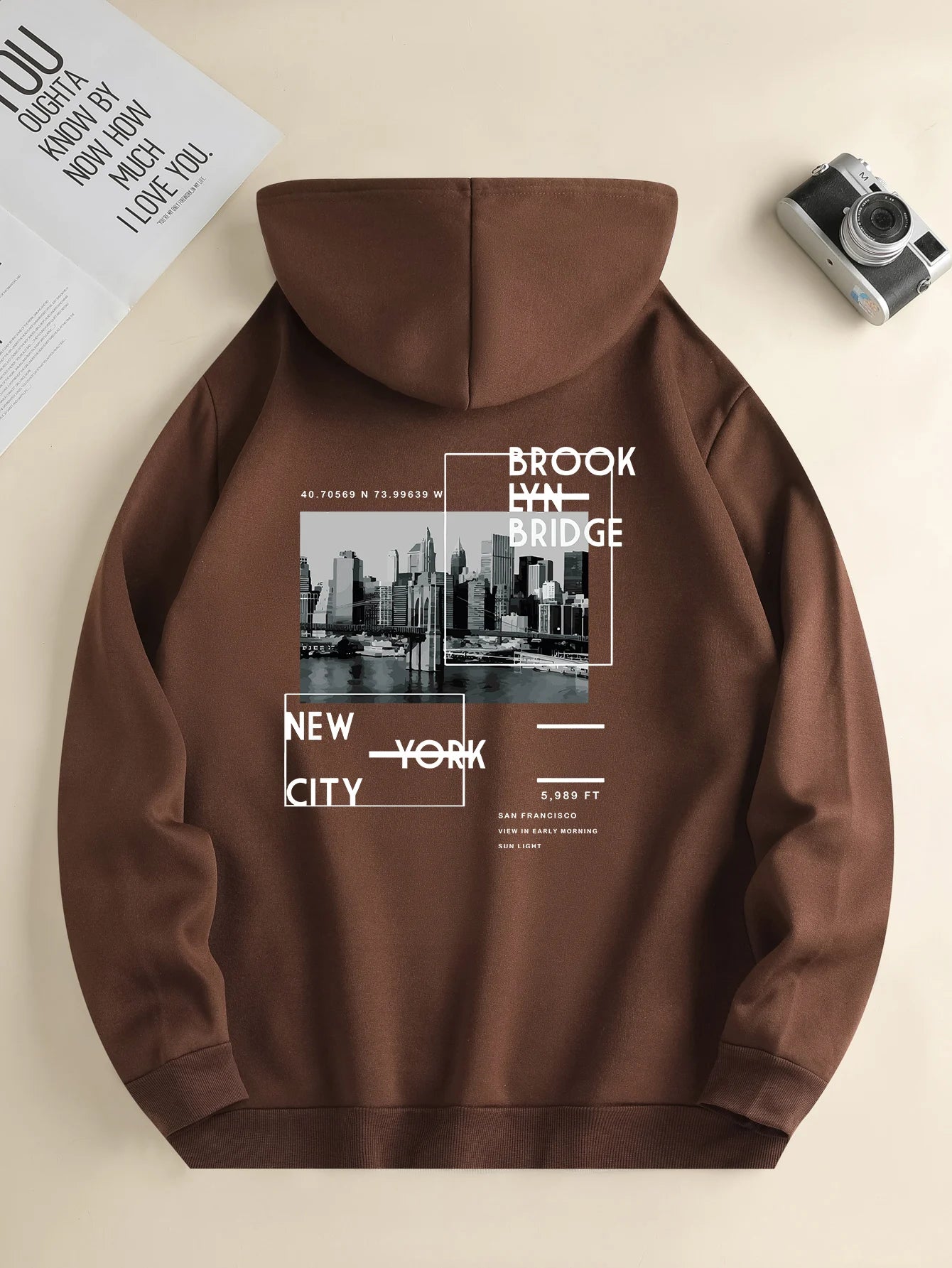 Brooklyn Bridge New York City Hoodie