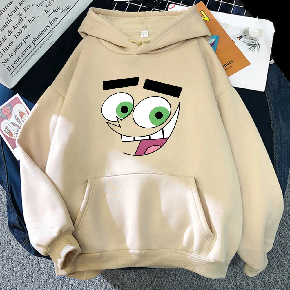 Cartoon Face Hoodie