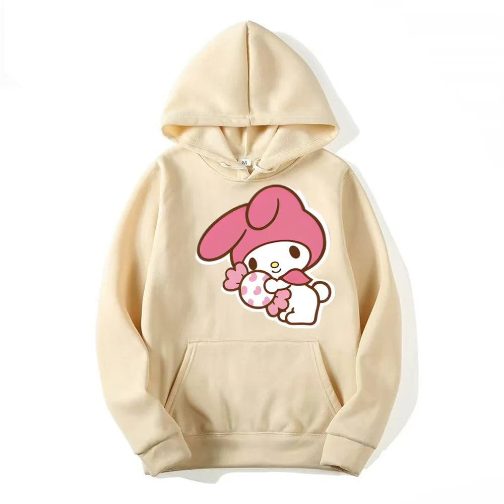 My Melody And Kuromi Cartoon Hoodie