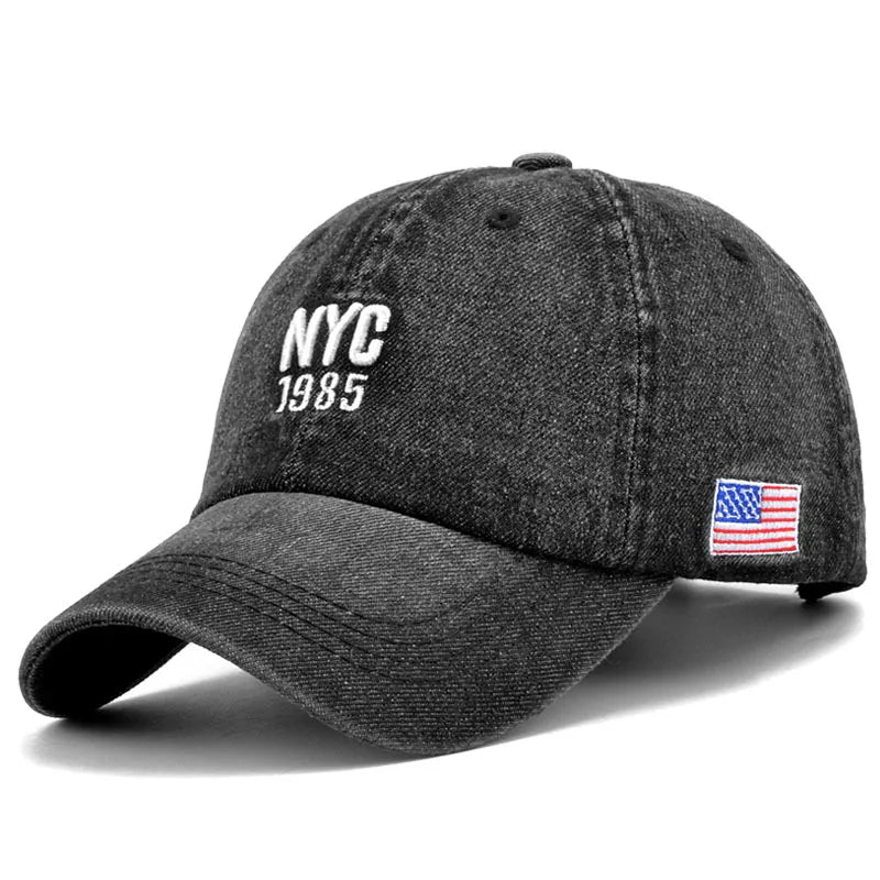 NYC Denim Baseball Cap