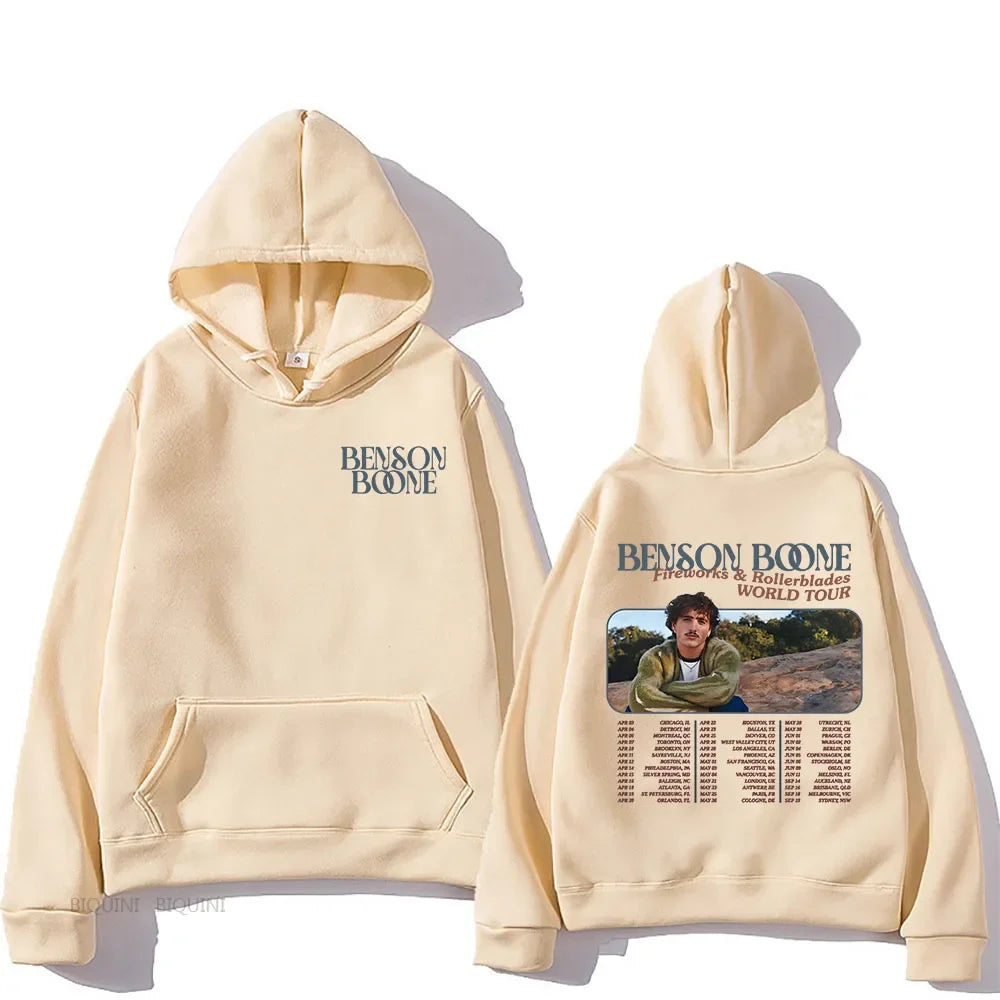 Fireworks & Rollerblades Benson Boone Hoodie