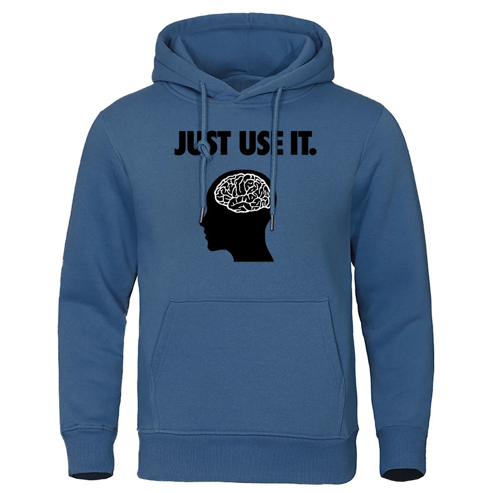 Just Use It - Brain Hoodie