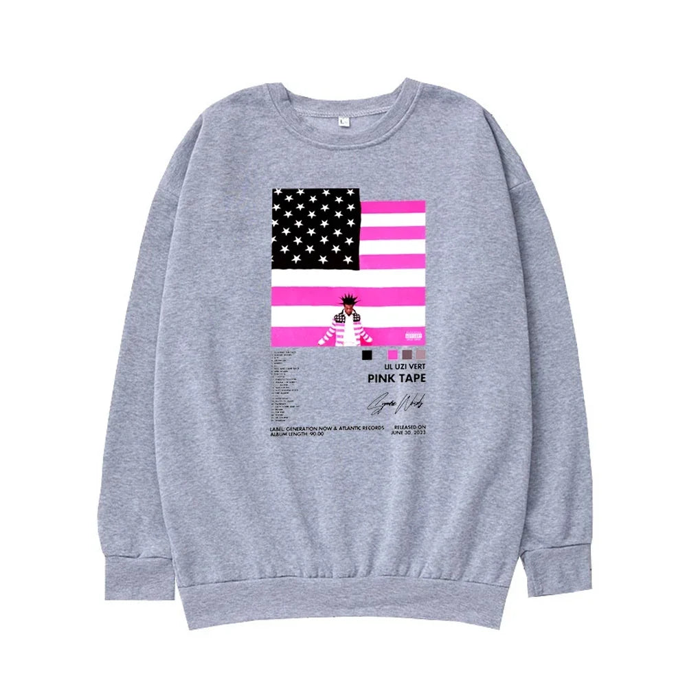 Lil Uzi Vert Pink Tape Sweatshirt