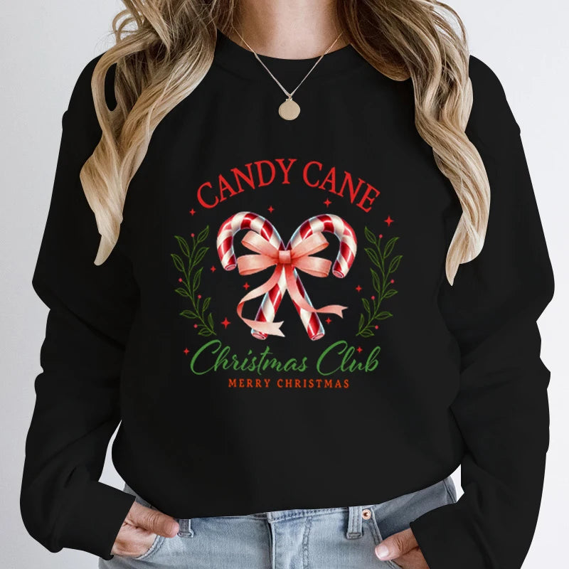 Candy Cane Christmas Sweatshirt