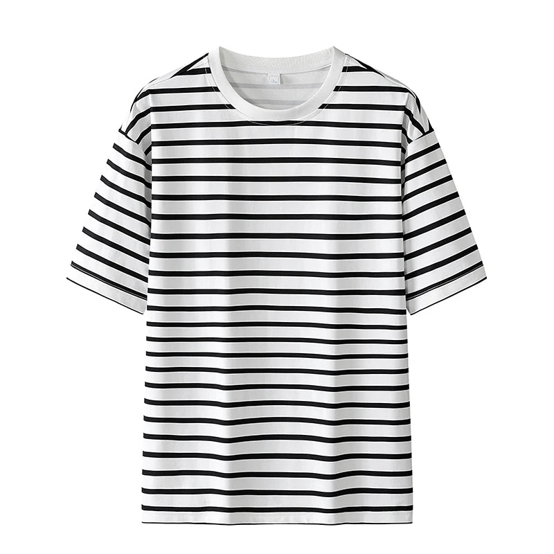 Horizontal Striped Pattern T-Shirt