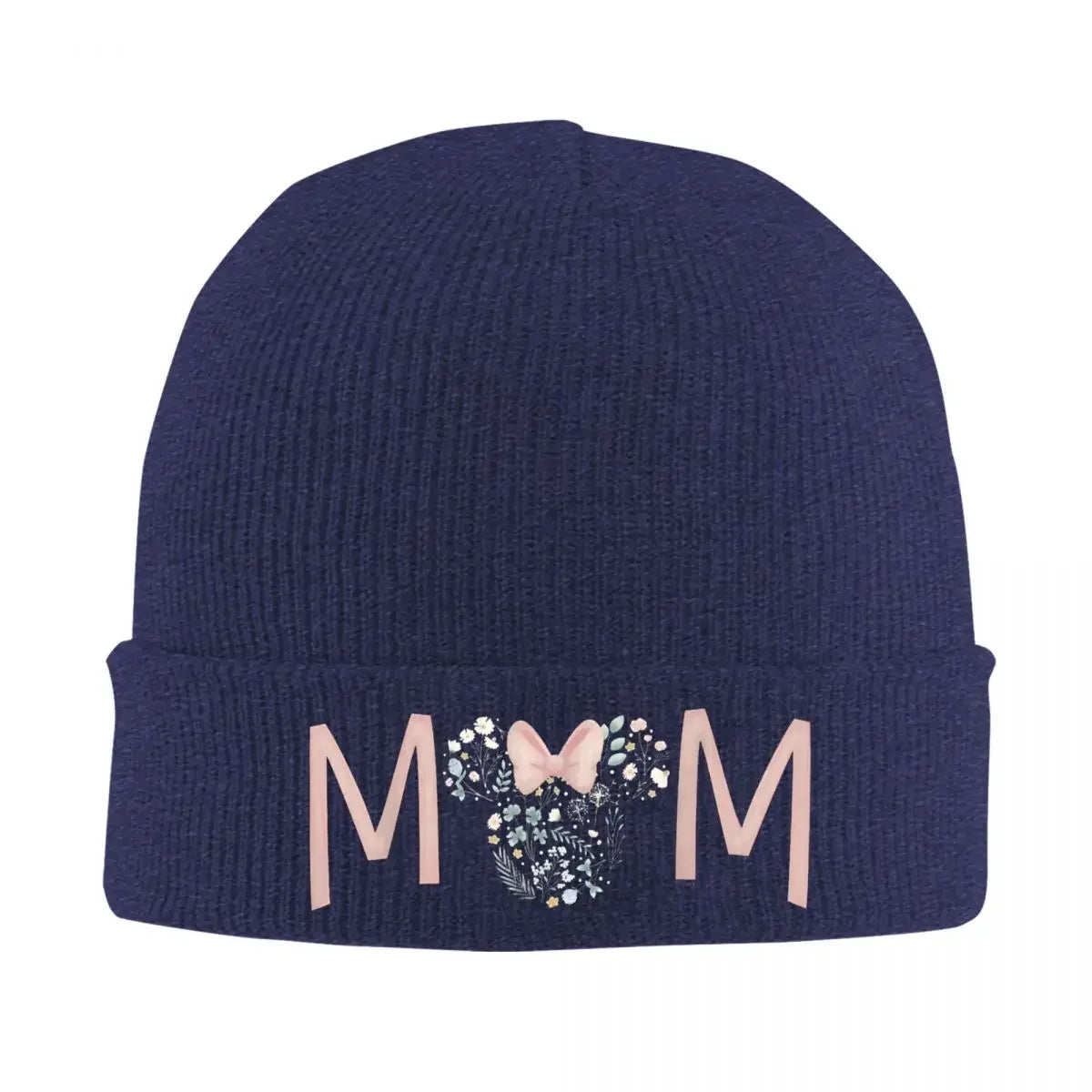 Minnie Mouse Spring Floral Mom Beanie