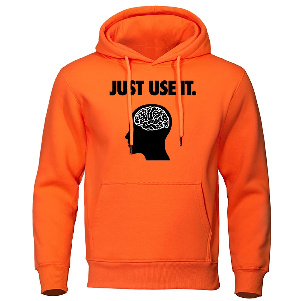 Just Use It - Brain Hoodie