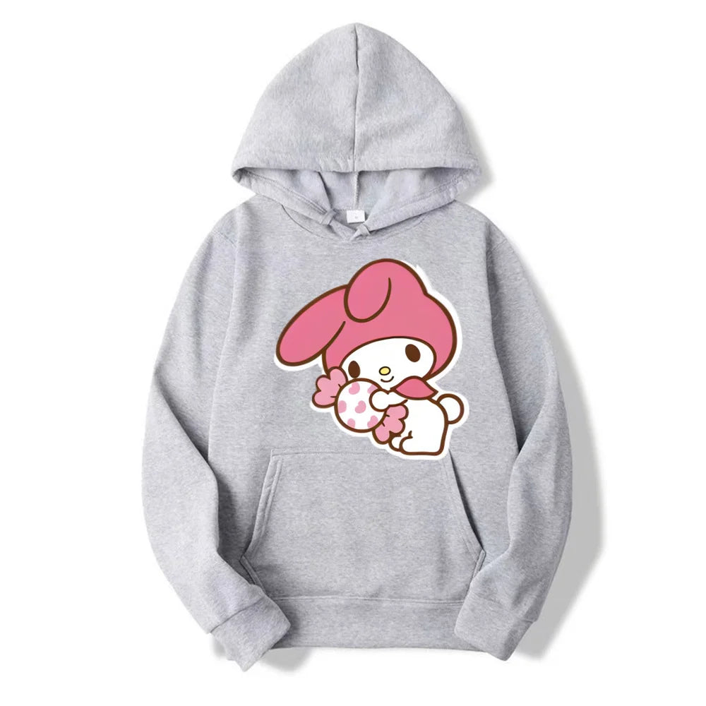 My Melody And Kuromi Cartoon Hoodie