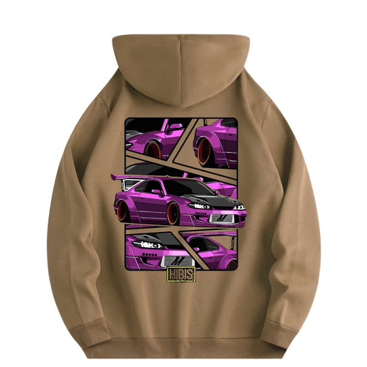 Car Print Hoodie