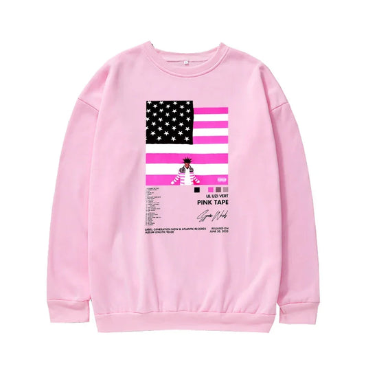 Lil Uzi Vert Pink Tape Sweatshirt