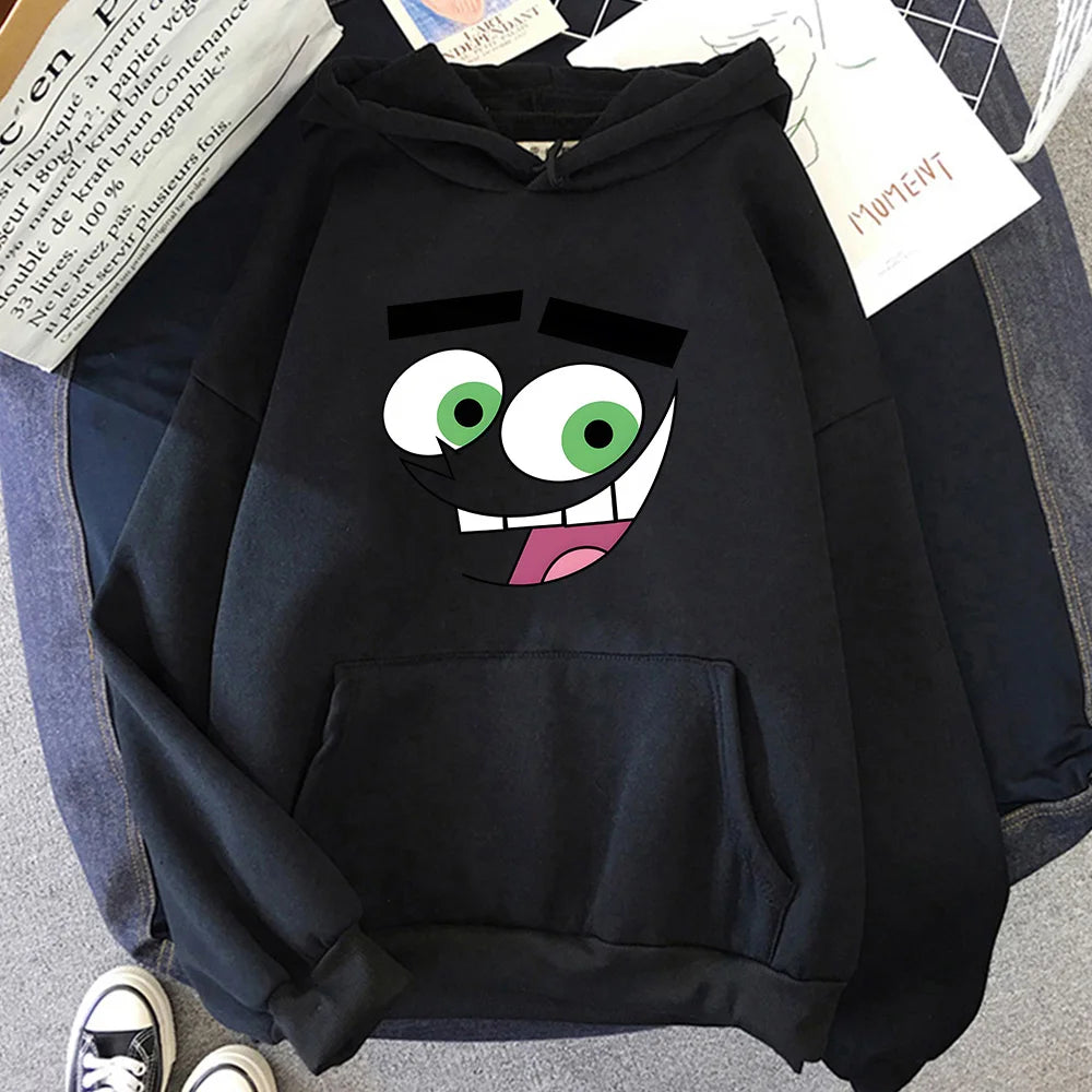 Cartoon Face Hoodie