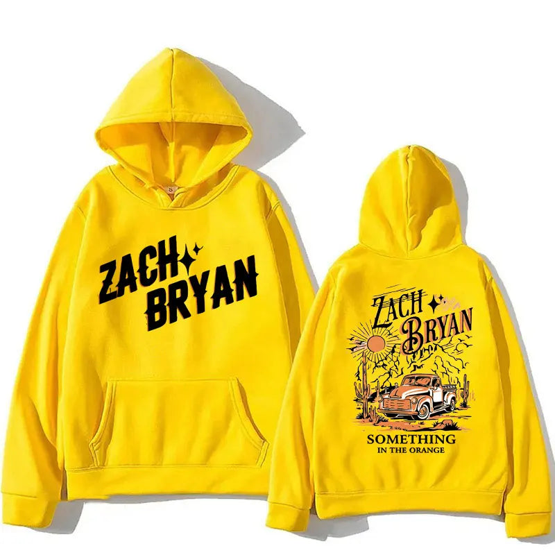 Zach Bryan Something In The Orange Hoodie