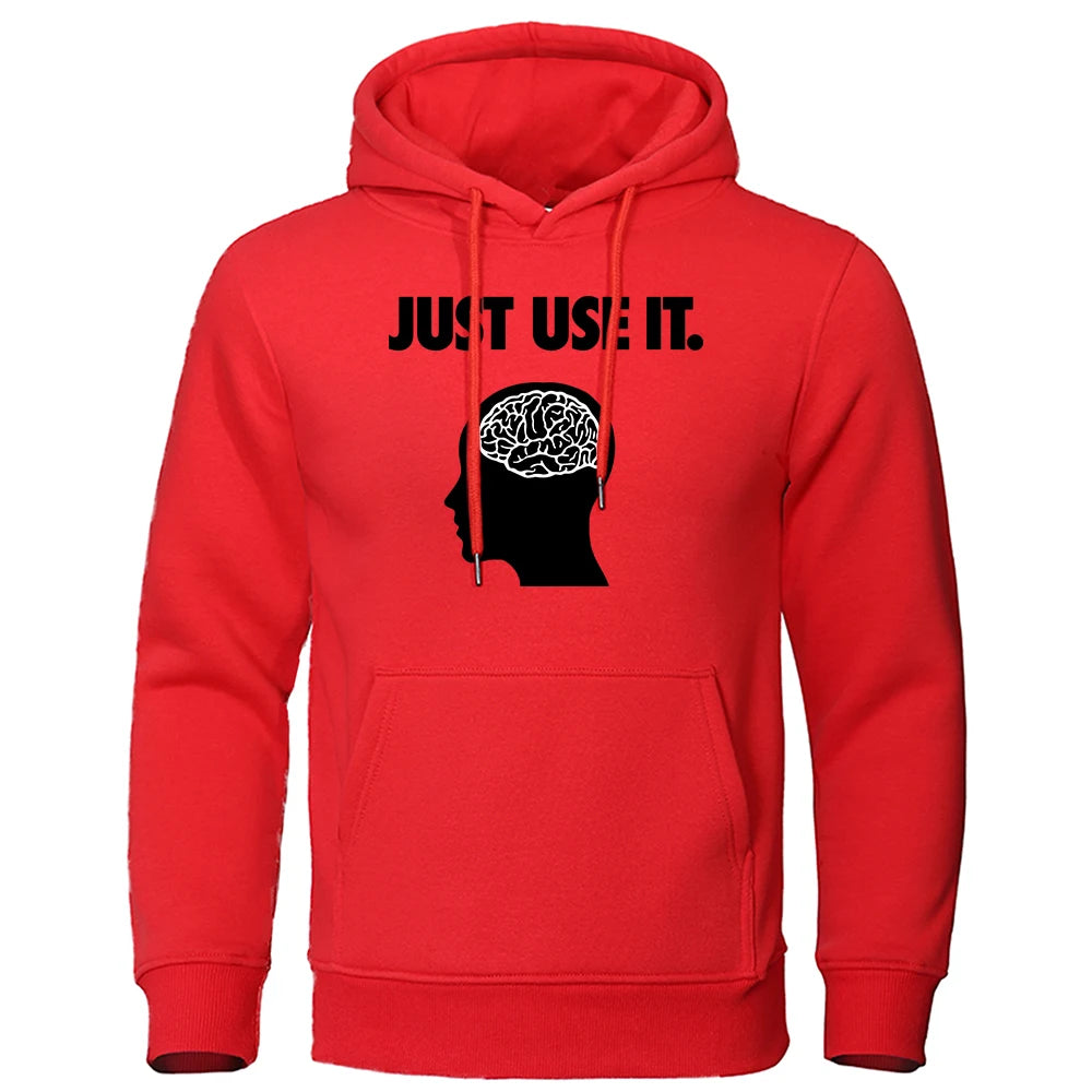 Just Use It - Brain Hoodie