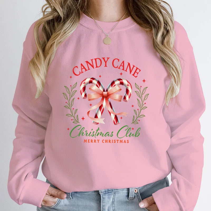 Candy Cane Christmas Sweatshirt