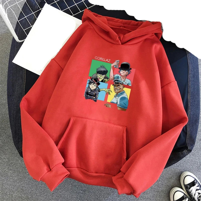 Gorillaz Band Hoodie