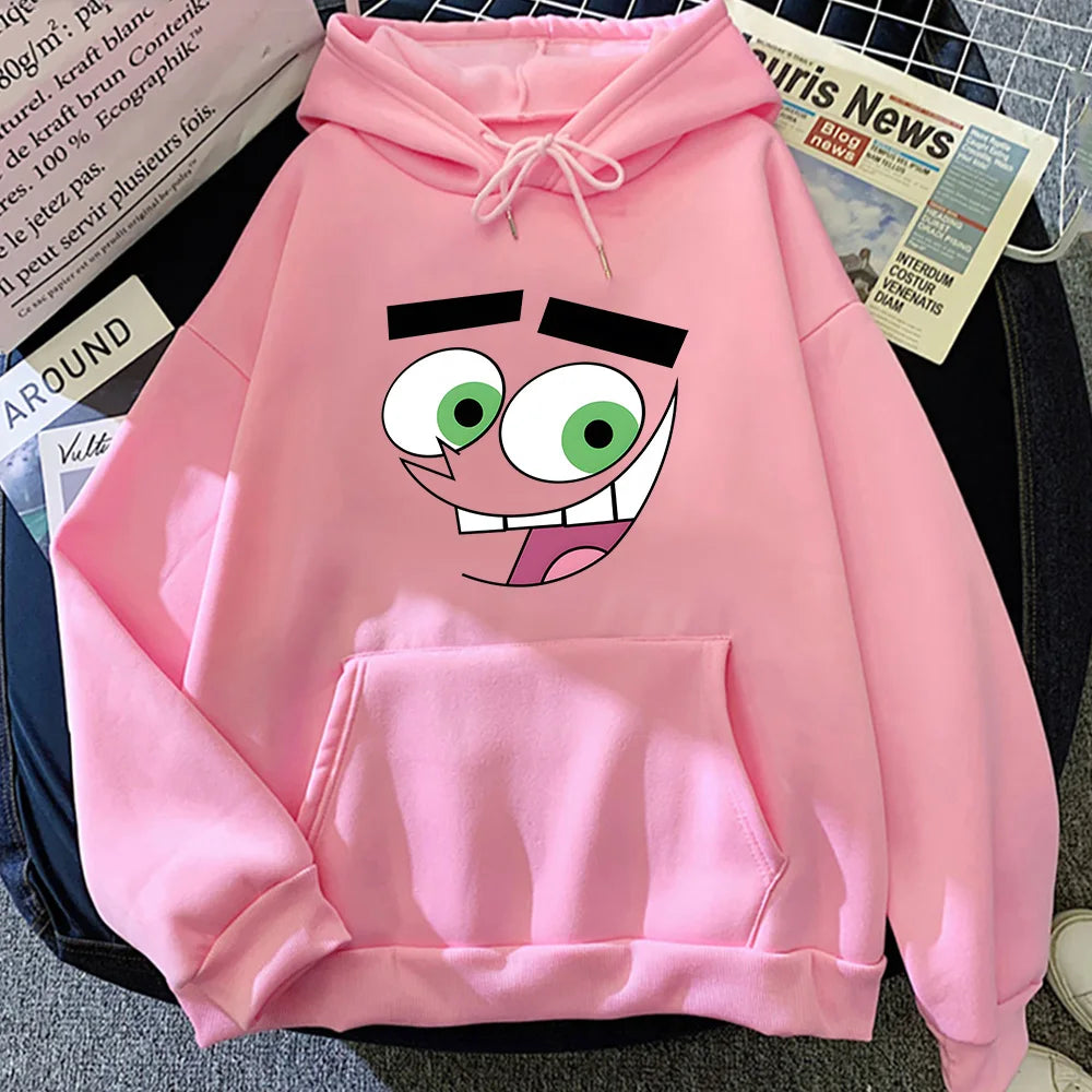 Cartoon Face Hoodie