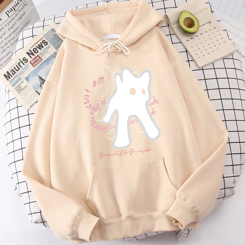 Ghost Cat Hoodie