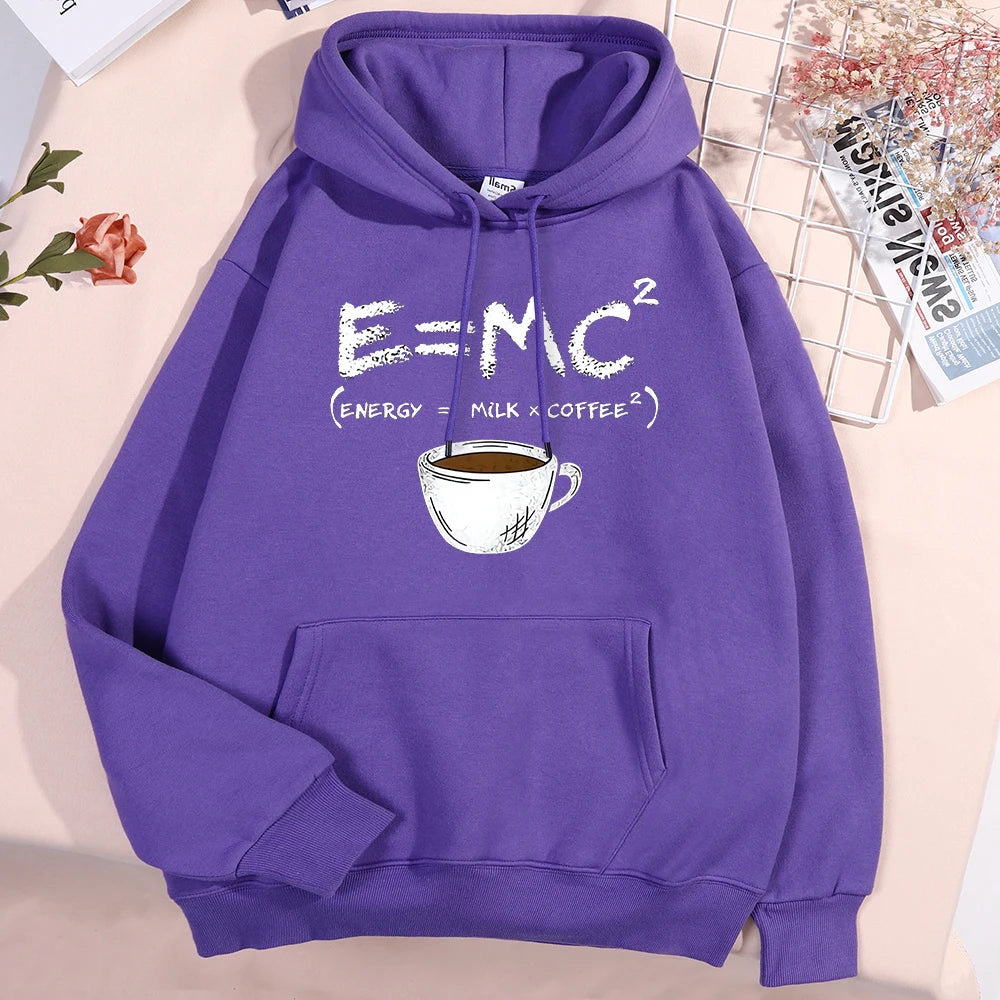 E=MC2 Coffee Formula Hoodie