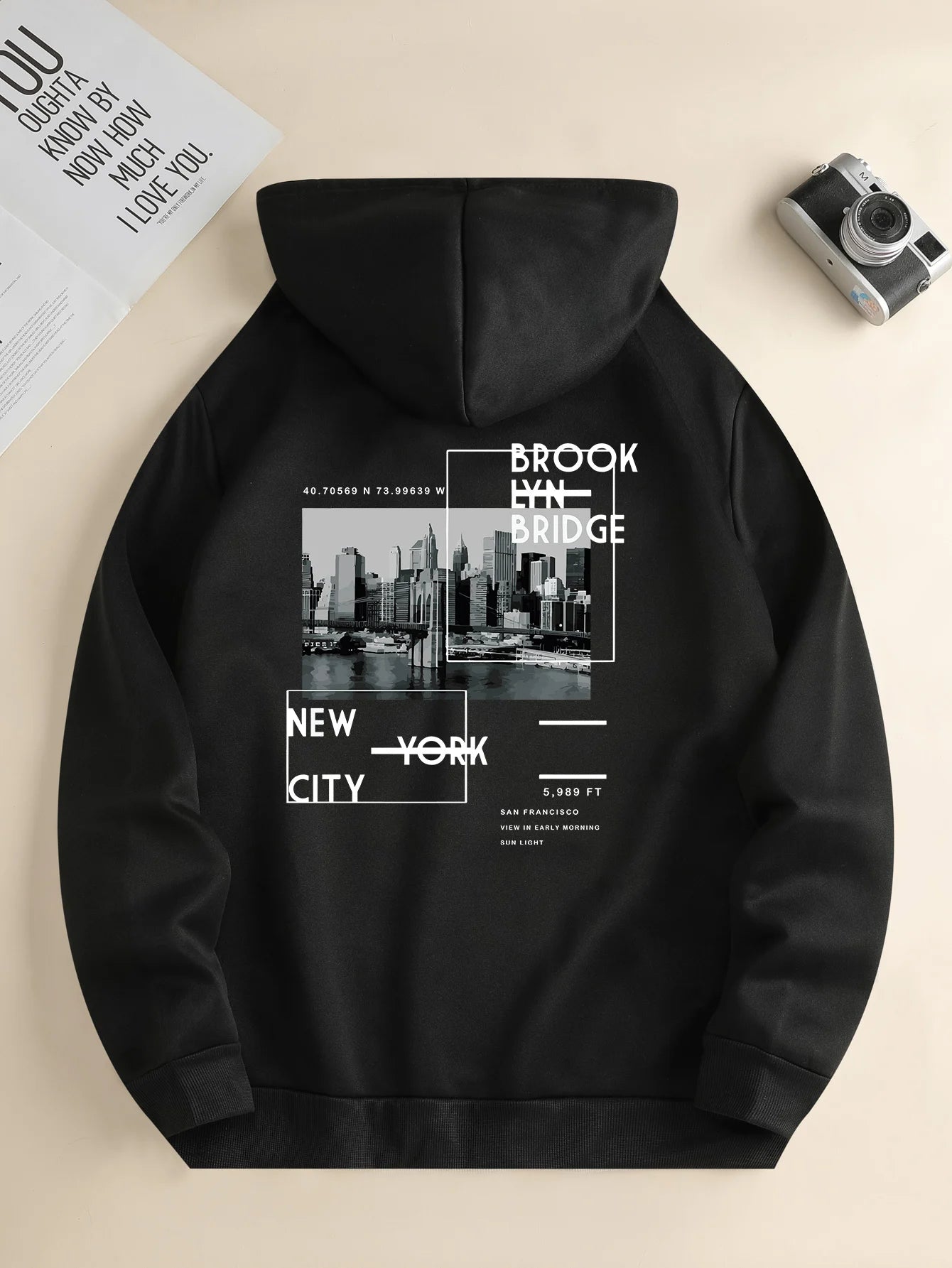 Brooklyn Bridge New York City Hoodie