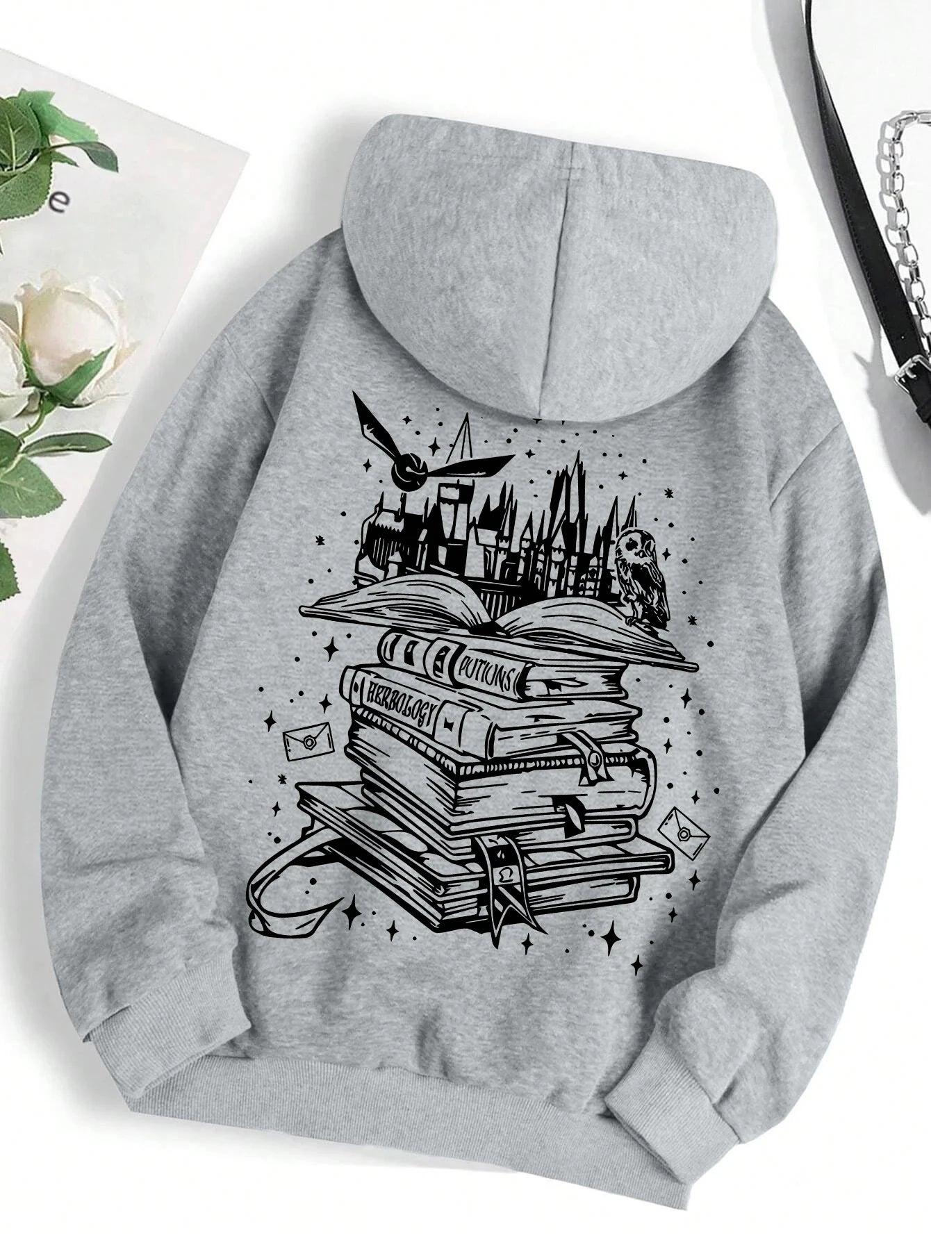 Harry Potter Hogwarts Castle Book Hoodie